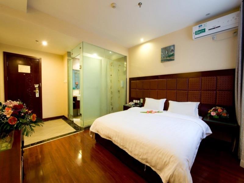 Greentree Inn Shandong Qingdao Railway Station Zhanqiao Yacht Wharf Express Exteriör bild